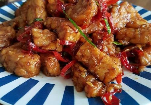 Oseng Tempe Pedas Manis