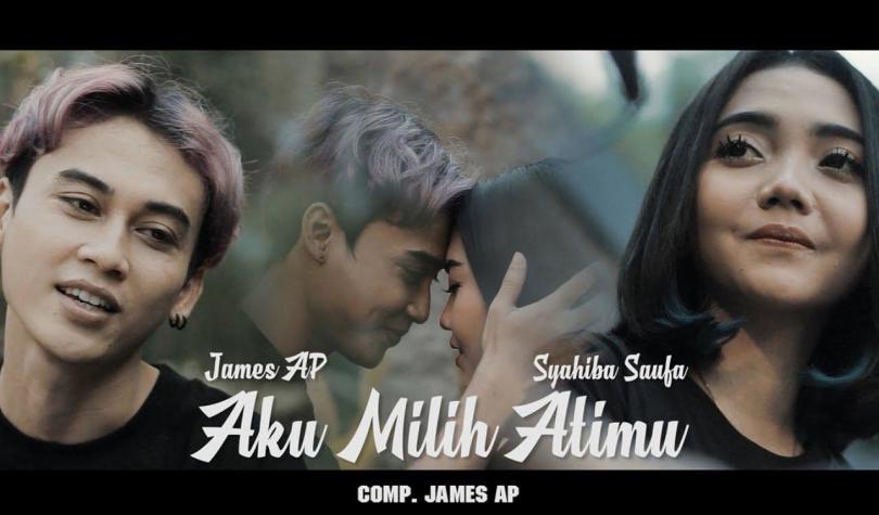 Official Album Cover Lagu Syahiba Saufa Ft James Ap - Aku Milih Atimu