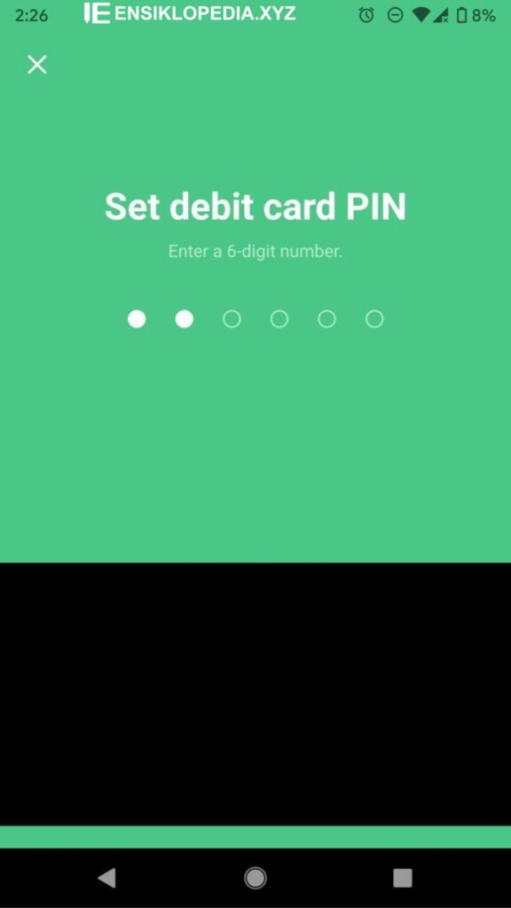 Buat PIN Debit LIne Bank